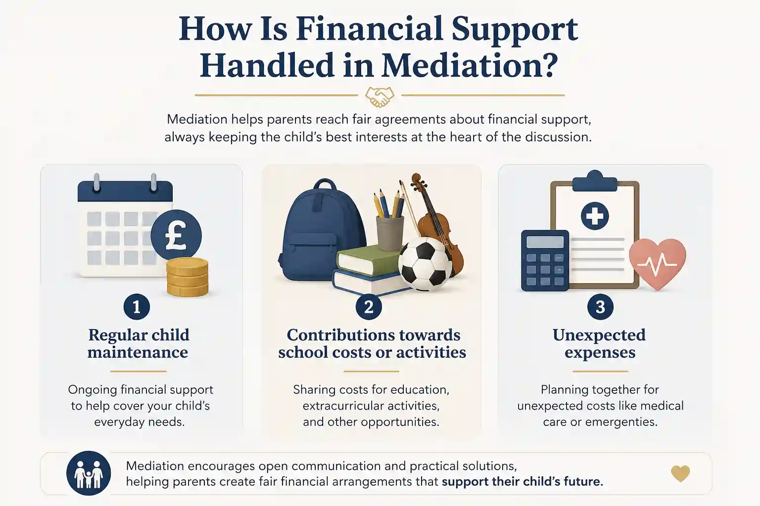 How Is Financial Support Handled in Mediation Tamworth